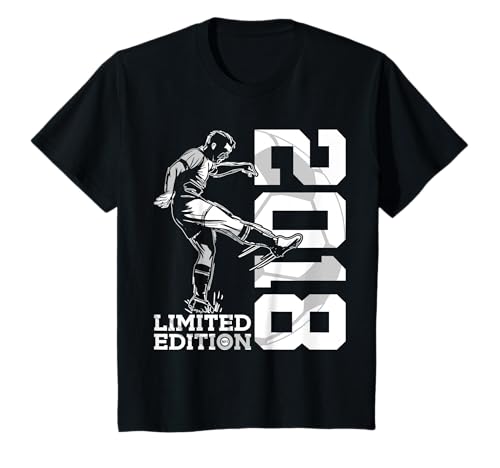 Kinder LIMITED EDITION 2018 7 JAHRE FUSSBALL 7. GEBURTSTAG T-Shirt Kinder LIMITED EDITION 2018 7 JAHRE FUSSBALL 7. GEBURTSTAG T-Shirt von JAHRGANG 2018 OUTFIT ZUM 7. GEBURTSTAG