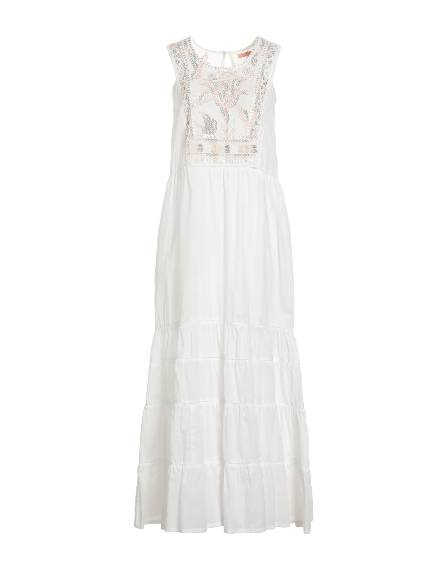 JAITUSH Maxi-kleid Damen Weiß JAITUSH Maxi-kleid Damen Weiß von JAITUSH