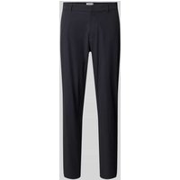 JAKE*S STUDIO MEN Regular Fit Stoffhose mit Eingrifftaschen in Metallic Blue, Größe XXL von JAKE*S STUDIO MEN
