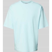 JAKE*S STUDIO MEN T-Shirt mit Rundhalsausschnitt in Aqua, Größe M von JAKE*S STUDIO MEN