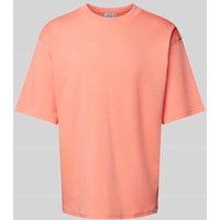 JAKE*S STUDIO MEN T-Shirt mit Rundhalsausschnitt in Pink, Größe L von JAKE*S STUDIO MEN