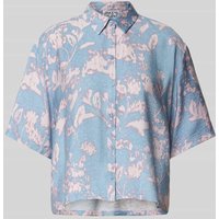JAKE*S STUDIO WOMAN Bluse aus Viskose-Mix mit 1/2-Arm in Altrosa, Größe 34 von JAKE*S STUDIO WOMAN