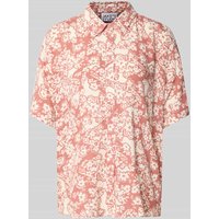 JAKE*S STUDIO WOMAN Relaxed Fit Bluse aus Viskose mit 1/2-Arm in Terra, Größe 36 von JAKE*S STUDIO WOMAN