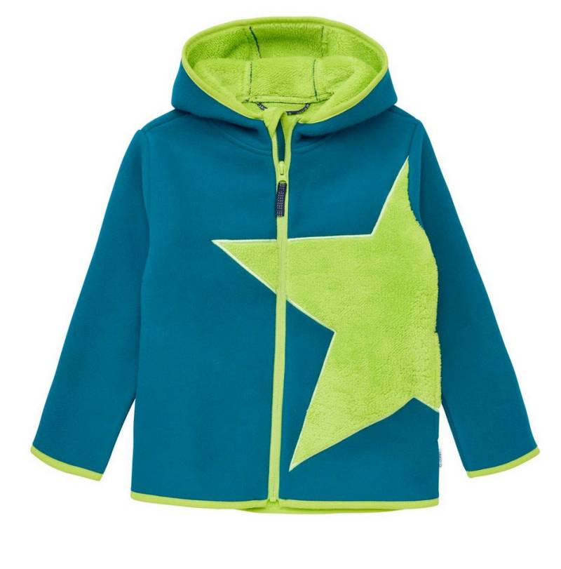 JAKO-O Fleecejacke JAKO-O Kuschel Fleecejacke Kinder petrol Stern von JAKO-O