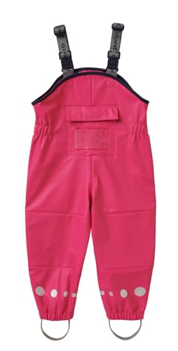 JAKO-O Matschhose Regenhose Kinder Baby Fuchsia 92/98 von JAKO-O
