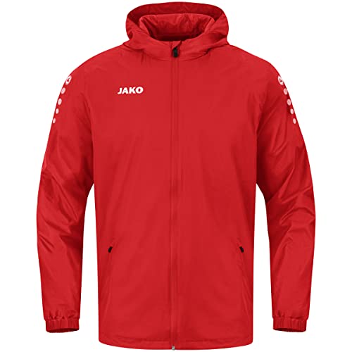 JAKO Allwetterjacke Team 2.0, Größe:4XL, Farbe:rot von JAKO