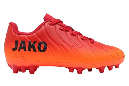 JAKO Unisex Kinder J-SFG Sweeper Fussballschuh, Neon Orange Fiery Red, 33 EU von JAKO