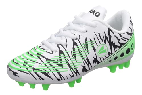 JAKO J-SFG Take Fussballschuh, White/neon Green, 32 EU JAKO J-SFG Take Fussballschuh, White/neon Green, 32 EU von JAKO