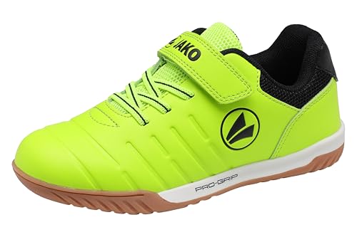 JAKO J-SH Finesto EV Hallenturnschuh, neon Yellow/Jet Black, 37 EU von JAKO