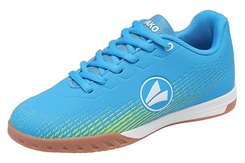 JAKO J-SI Skill Hallenturnschuh, Sky/neon Yellow, 33 EU von JAKO