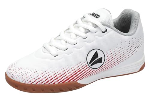 JAKO J-SI Skill Hallenturnschuh, White/Fiery red, 36 EU JAKO J-SI Skill Hallenturnschuh, White/Fiery red, 36 EU von JAKO