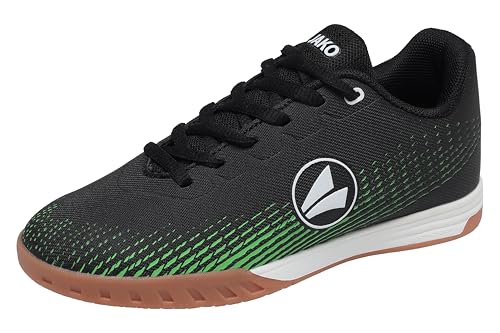 JAKO Unisex J-SI Skill Hallenturnschuh, neon Green/Jet Black, 37 EU von JAKO