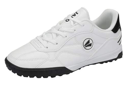 JAKO J-ST Signature Fussballschuh, White/Jet Black, 34 EU von JAKO