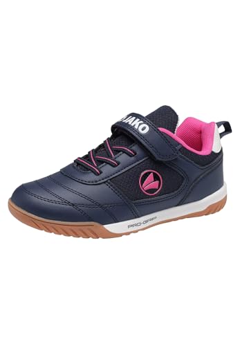 JAKO Jungen Mädchen J-SH Winger EV Hallenturnschuh, dk Navy/Daisy pink, 28 EU JAKO Jungen Mädchen J-SH Winger EV Hallenturnschuh, dk Navy/Daisy pink, 28 EU von JAKO