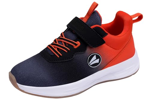 JAKO Jungen Unisex Kinder J-TF Quick EV Sportschuh, Jet Black/neon orange, 28 EU von JAKO