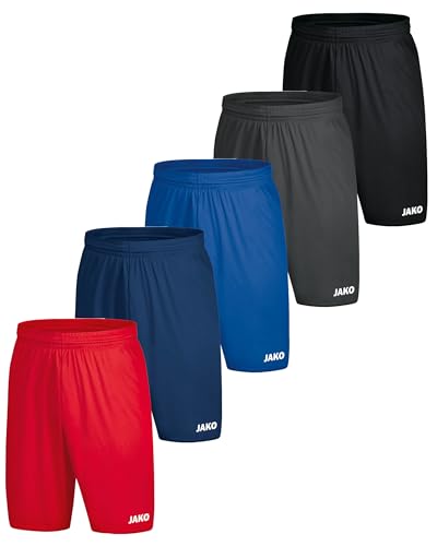 JAKO Kinder Shorts 5er-Set Sporthose Brasil COR4492-656 164 von JAKO