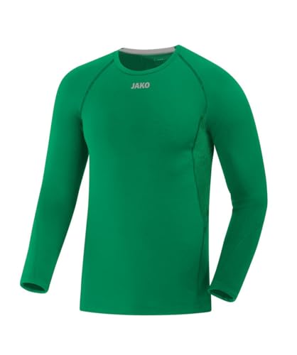 JAKO Longsleeve Compression 2.0, Größe:L, Farbe:sportgrün von JAKO