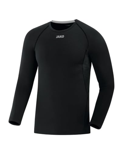 JAKO Longsleeve Compression 2.0, Größe:M, Farbe:schwarz von JAKO