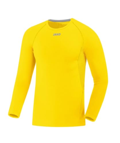 JAKO Longsleeve Compression 2.0, Größe:S, Farbe:Citro von JAKO