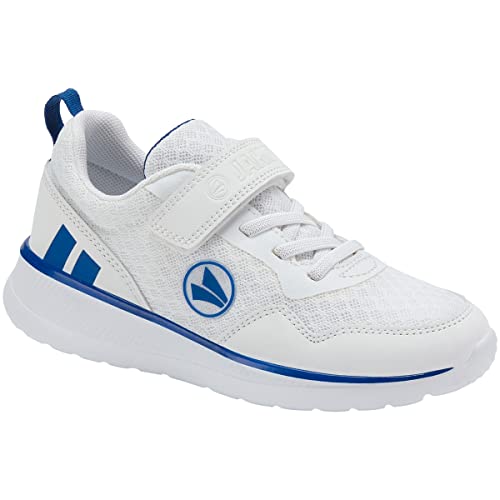 JAKO Performance Junior Sneaker, Weiß/Royal, 28 EU von JAKO