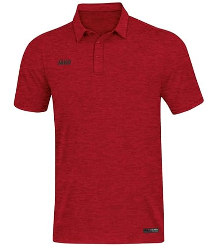 JAKO - Polo Premium Basic, Poloshirt (DE/NL/SE/PL, Alphanumerisch, XXL, Regular, Regular, Rot) von JAKO