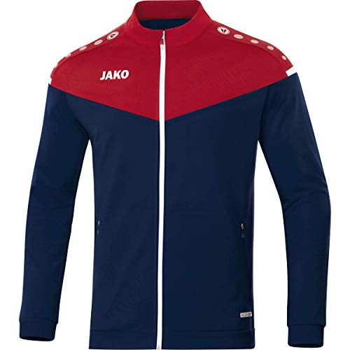 JAKO Polyesterjacke Champ 2.0, Größe:XL, Farbe:marine/chili rot von JAKO