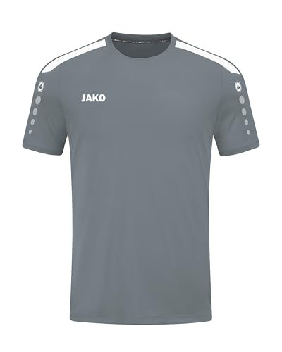 JAKO Kinder Trikot Power (Kurzarm), Steingrau, 128 von JAKO