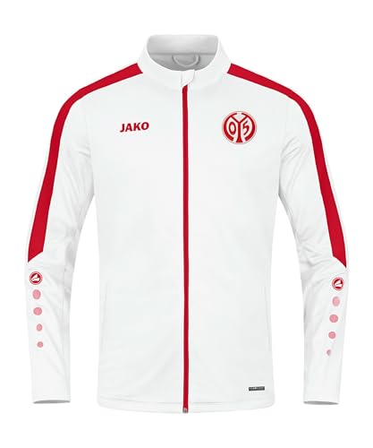 JAKO Replicas - Jacken - National 1. FSV Mainz 05 Prematch Jacke Kids weissrot 152 von JAKO