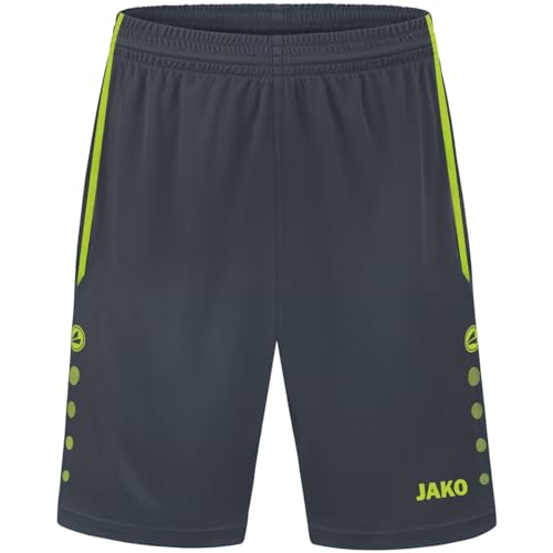 JAKO Sporthose Allround, Größe:S, Farbe:anthrazit/Lemon von JAKO