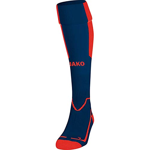 JAKO Stutzenstrumpf Lazio 3866 Navy/Flame 43-46 von JAKO