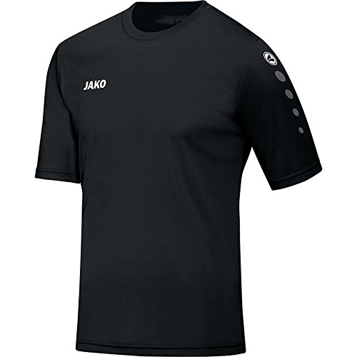 JAKO Trikot Team Kurzarm, Größe:140, Farbe:schwarz von JAKO