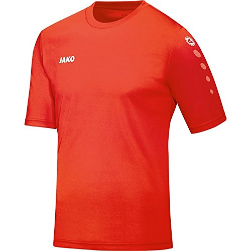 JAKO Trikot Team Kurzarm, Größe:M, Farbe:Flame von JAKO