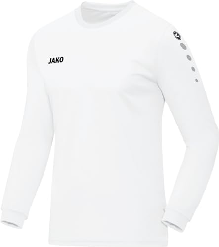 JAKO Trikot Team Langarm, Größe:S, Farbe:weiß von JAKO