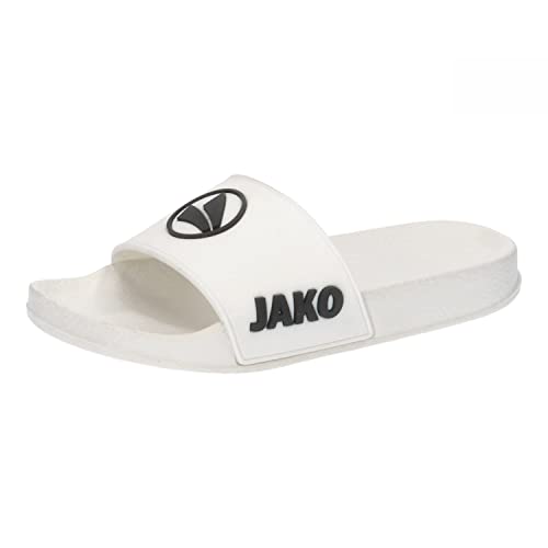 JAKO Unisex Badeschlappen Jakolette 5701 Weiß 44 von JAKO