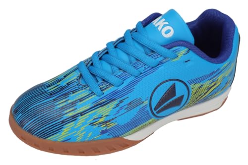 JAKO Unisex J-SI Stepover Hallenturnschuh, Sky/limetta, 46 EU JAKO Unisex J-SI Stepover Hallenturnschuh, Sky/limetta, 46 EU von JAKO