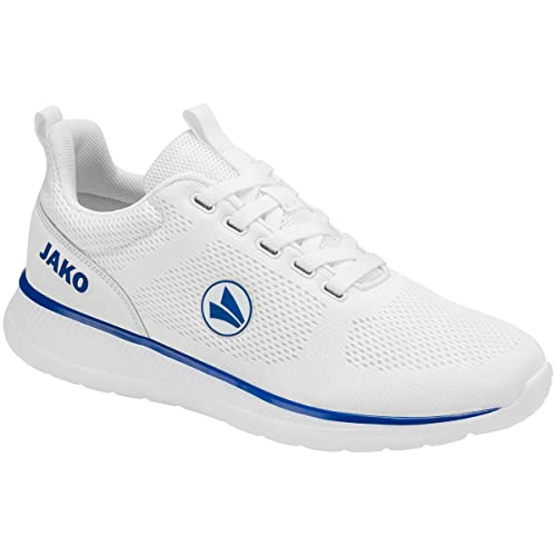 JAKO Unisex Team Mesh Sneaker, Weiß/Royal, 37 EU von JAKO