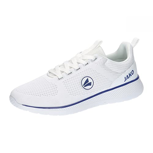 JAKO Unisex Team Mesh Sneaker, Weiß/Royal, 45 EU von JAKO