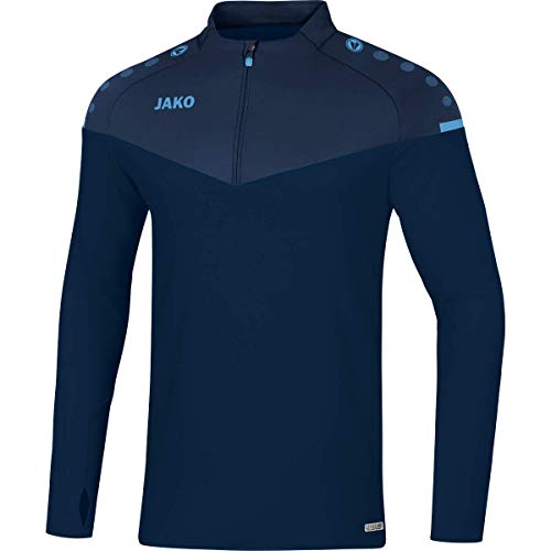 JAKO Zip Top Champ 2.0, Größe:S, Farbe:Marine/darkblue/SkyBlue von JAKO