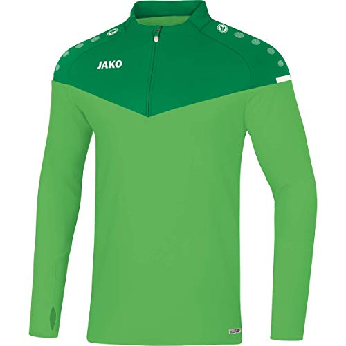 JAKO Zip Top Champ 2.0, Größe:XXL, Farbe:Soft Green/sportgr¸n von JAKO