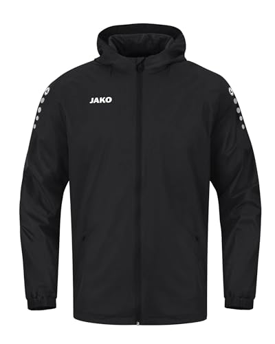 JAKO Kinder Allwetterjacke Team 2.0, schwarz, 164 von JAKO