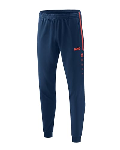 Jako Polyesterhose Competition 2.0, Größe:164, Farbe:Navy/Flame von JAKO