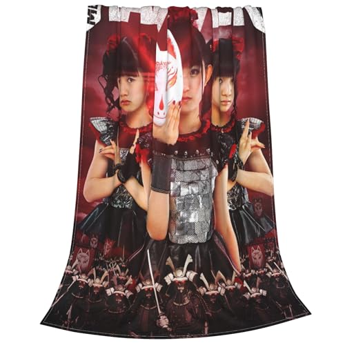 JALCH Babymetal Ultra-Soft Micro Flannel Blanket Soft und Warm Wohndecken Sofadecken für Kinder/Erwachsene von JALCH