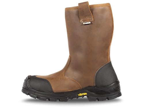Jallatte - Bottes de sécurité Marron et Noire JALSALIX SAS S3 CI HI HRO SRC 46 Marron/Noir von JALLATTE