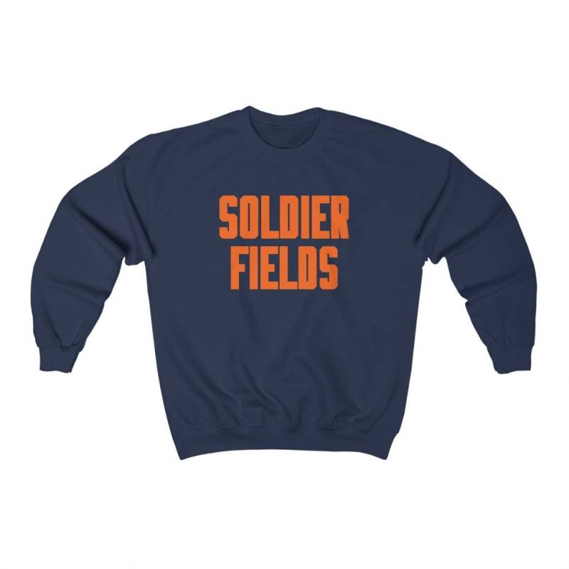 Chicago Bears Justin Fields #1 Pick Qb Nfl Unisex Crewneck Quarterback Quarter Back Crew Neck Vintage Style von JALWDesigns