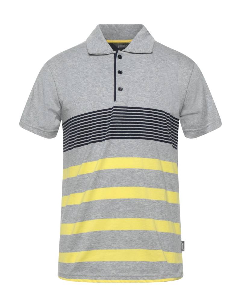 JAMAS Poloshirt Herren Grau von JAMAS