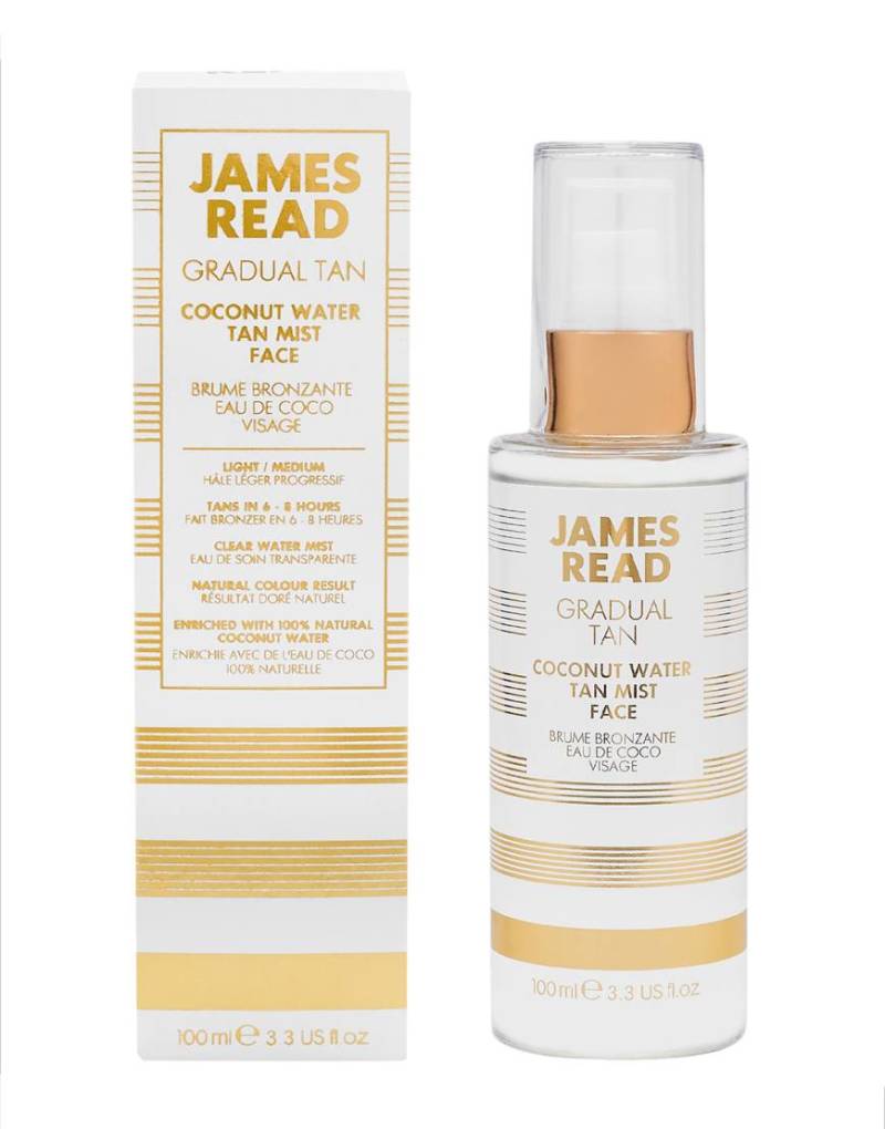 James Read - Selbstbräuner-Spray fürs Gesicht mit Kokosnuss-Keine Farbe von JAMES READ TAN