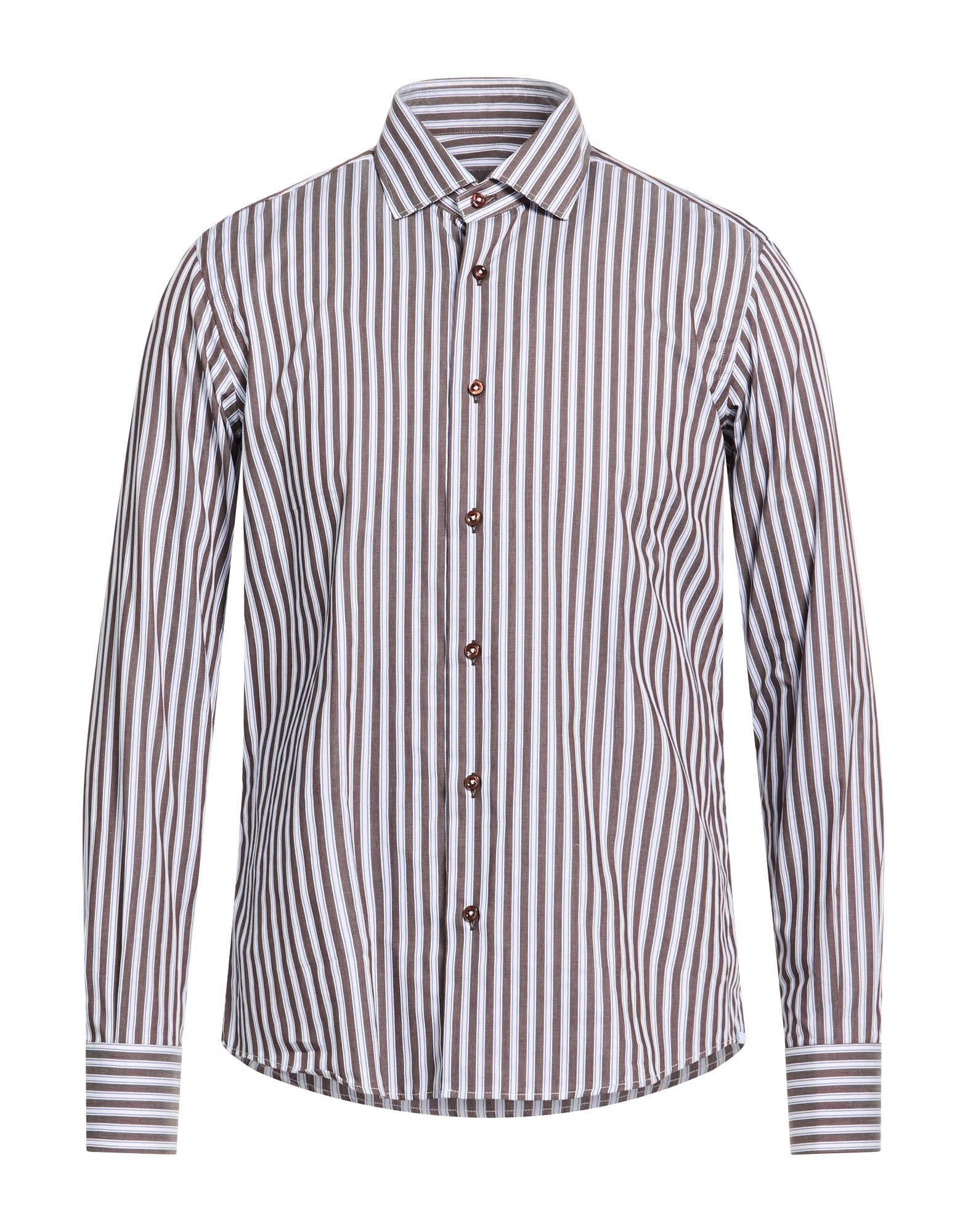 JAMES ROSS Hemd Herren Dunkelbraun von JAMES ROSS