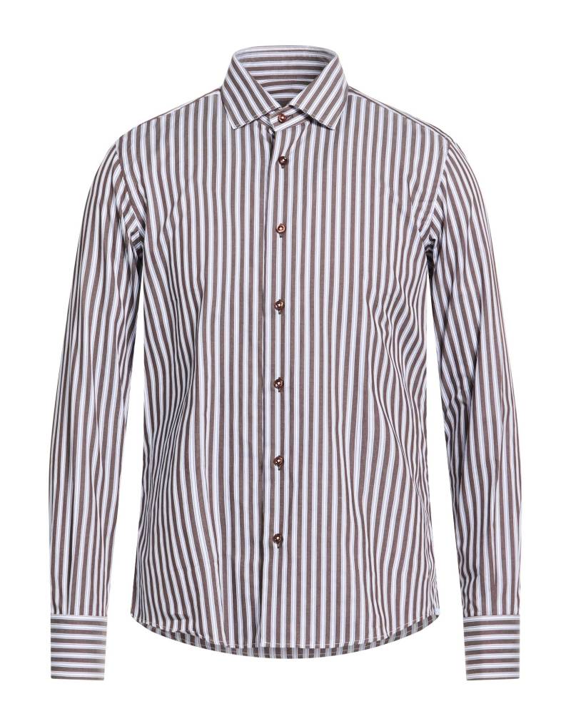 JAMES ROSS Hemd Herren Dunkelbraun von JAMES ROSS