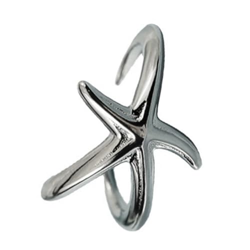 JAMNGHB Elegante Seestern-Ringe mit offenem Ende, modisches Accessoire, tragbar für trendige Frauen, suchen einzigartige Mode-Stücke, trendiger Ozeanik-Schmuck, Einheitsgröße, Wie beschrieben, Wie JAMNGHB Elegante Seestern-Ringe mit offenem Ende, modisches Accessoire, tragbar für trendige Frauen, suchen einzigartige Mode-Stücke, trendiger Ozeanik-Schmuck, Einheitsgröße, Wie beschrieben, Wie von JAMNGHB