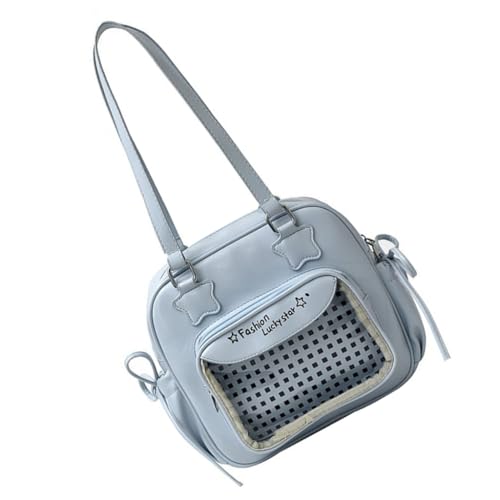 JAMNGHB Itabag Schultertasche Mode Handtasche Satchel Geldbörse Anime Display Tasche für Cosplay Party Shopping Schleifen Itabag Toted Bag, blau JAMNGHB Itabag Schultertasche Mode Handtasche Satchel Geldbörse Anime Display Tasche für Cosplay Party Shopping Schleifen Itabag Toted Bag, blau von JAMNGHB